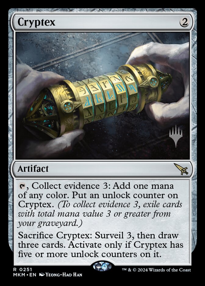 Cryptex PMKM-251P Murders at Karlov Manor Promos Magic card