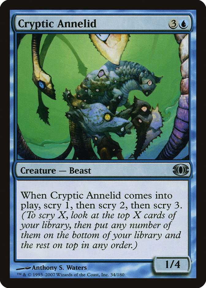 Cryptic Annelid FUT-34 Future Sight Magic card