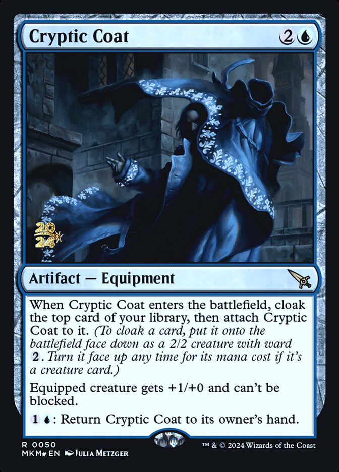 Cryptic Coat PMKM-50S Murders at Karlov Manor Promos Magic card