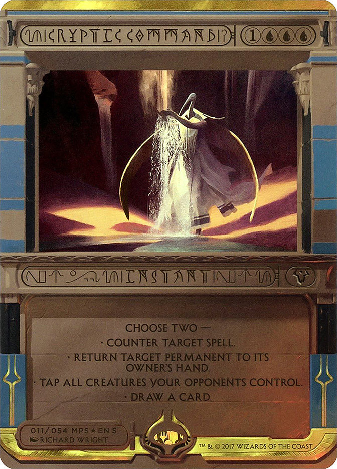Cryptic Command MP2-11 Amonkhet Invocations Magic card