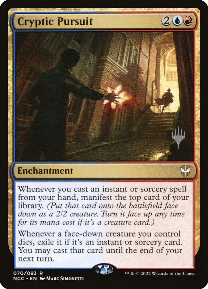 Cryptic Pursuit PNCC-70P New Capenna Commander Promos Magic card