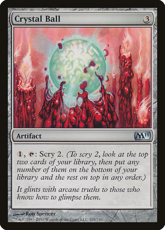 Crystal Ball M11-203 Magic 2011 Magic card