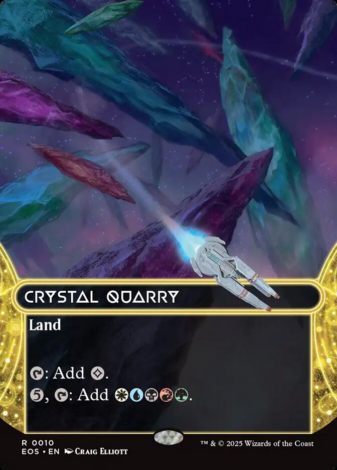 Crystal Quarry EOS-10 Edge of Eternities: Stellar Sights Magic card