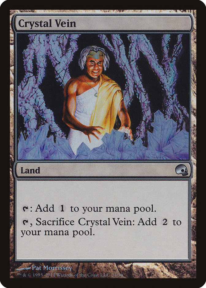Crystal Vein PD3-24 Premium Deck Series: Graveborn Magic card