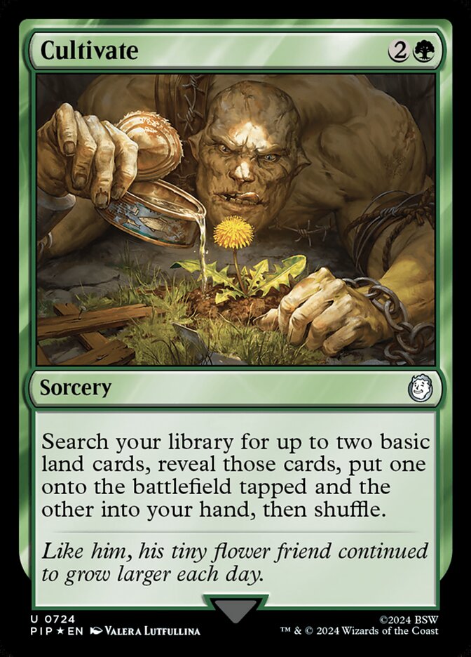 Cultivate PIP-724 Fallout Magic card