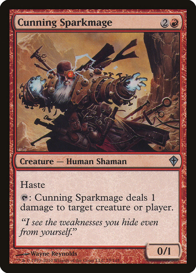 Cunning Sparkmage WWK-79 Worldwake Magic card