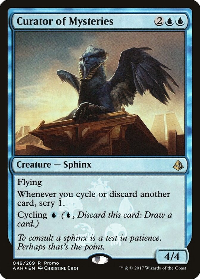 Curator of Mysteries PAKH-49STAR Amonkhet Promos Magic card