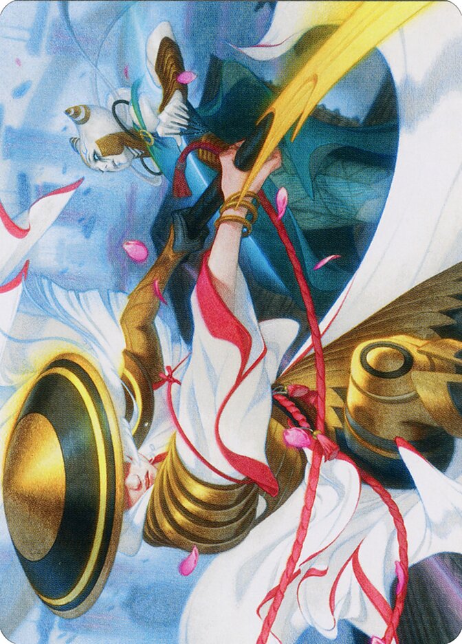 Cut Short // Cut Short AMOM-3 March of the Machine Art Series Magic card
