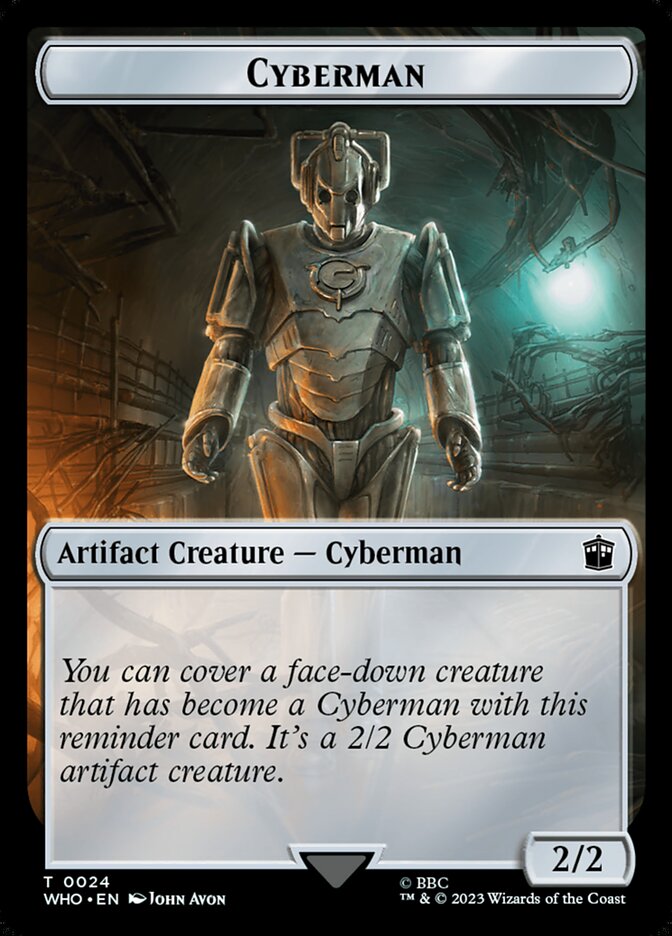 Cyberman TWHO-24 Doctor Who Tokens Magic card