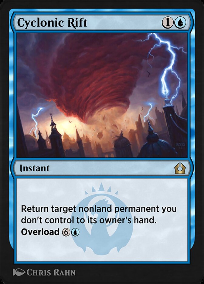 Cyclonic Rift EA3-1 Explorer Anthology 3 Magic card