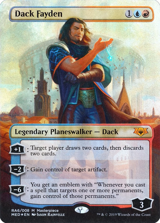 Dack Fayden MED-RA6 Mythic Edition Magic card