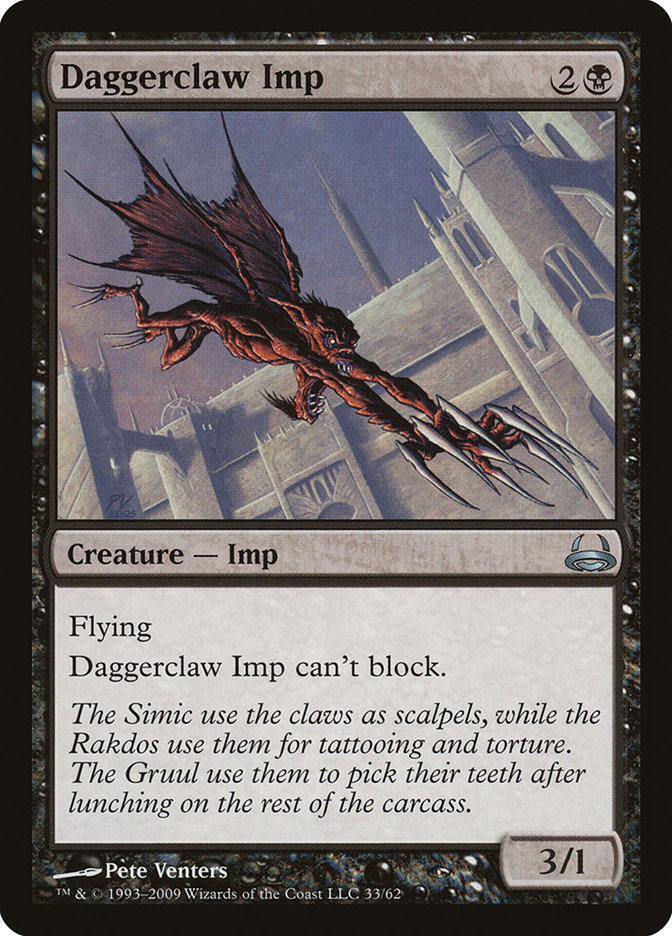 Daggerclaw Imp DDC-33 Duel Decks: Divine vs. Demonic Magic card