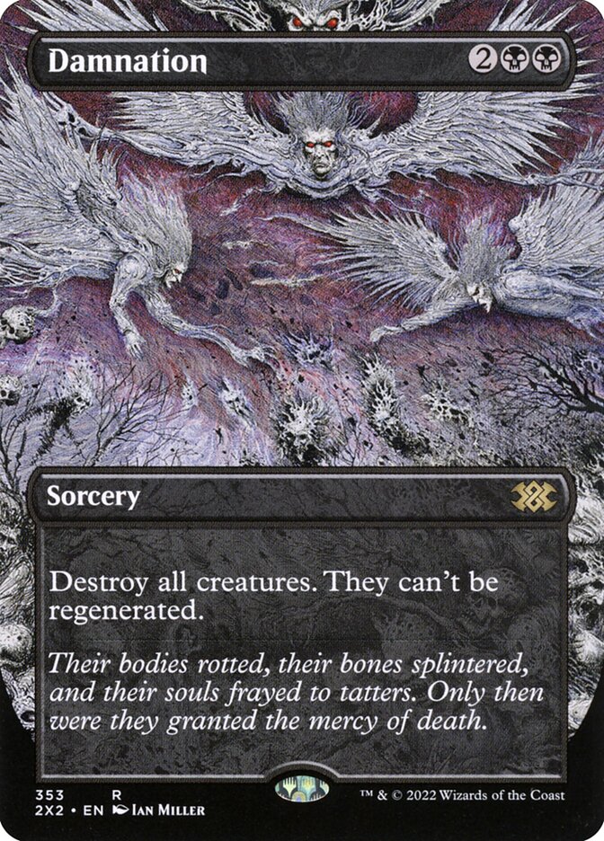 Damnation 2X2-353 Double Masters 2022 Magic card