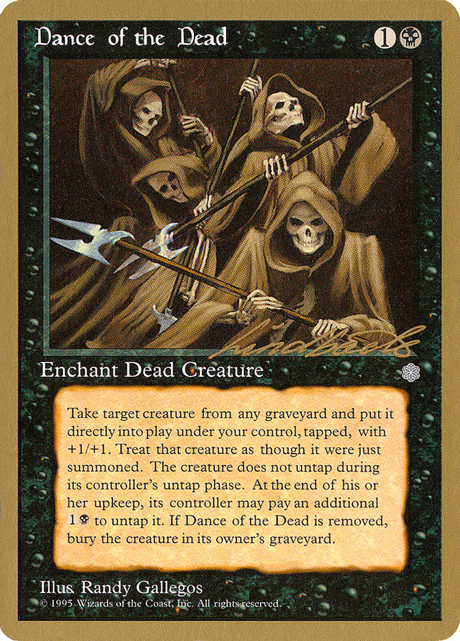 Dance of the Dead PTC-LL118 Pro Tour Collector Set Magic card
