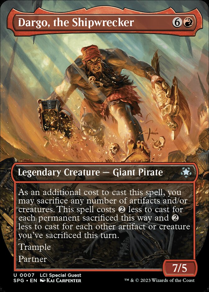 Dargo, the Shipwrecker SPG-7 Special Guests Magic card