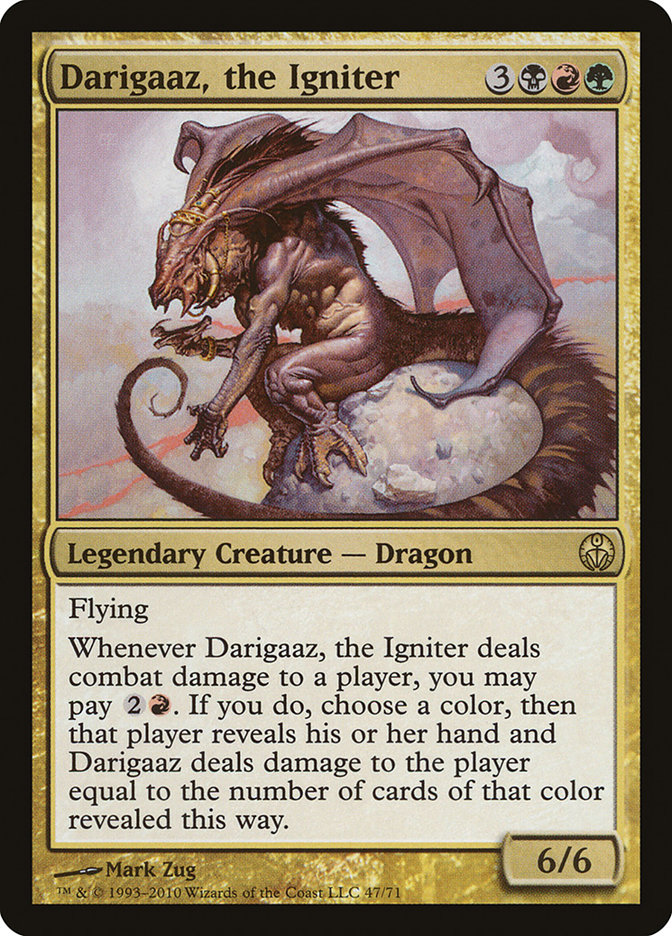 Darigaaz, the Igniter DDE-47 Duel Decks: Phyrexia vs. the Coalition Magic card