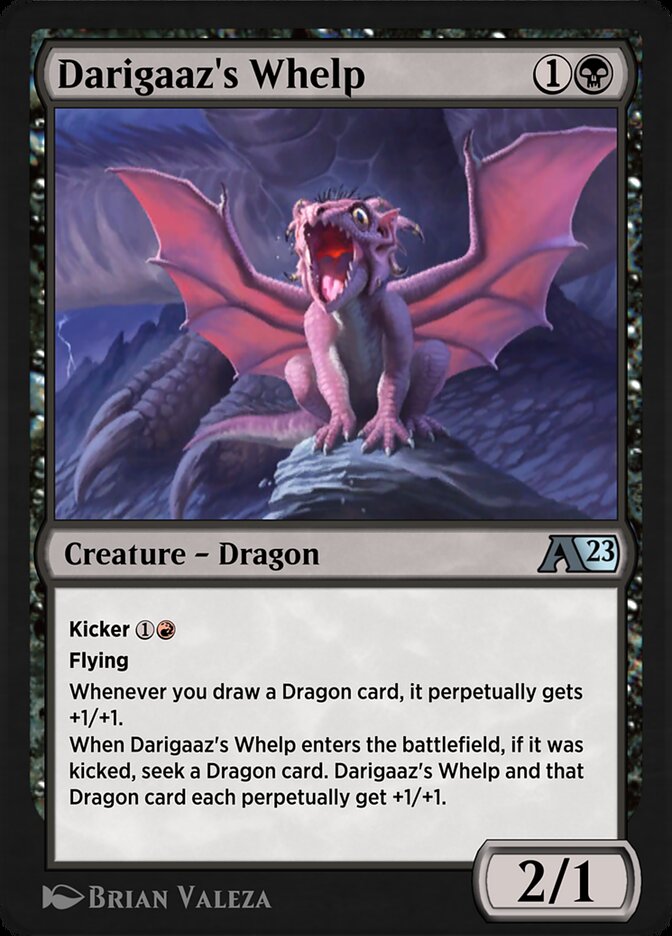Darigaaz's Whelp YDMU-8 Alchemy: Dominaria Magic card