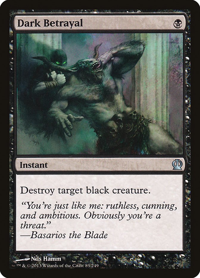 Dark Betrayal THS-83 Theros Magic card