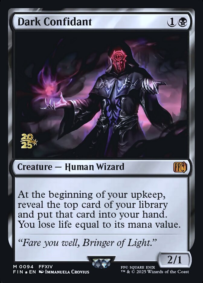 Dark Confidant PFIN-94S Final Fantasy Promos Magic card