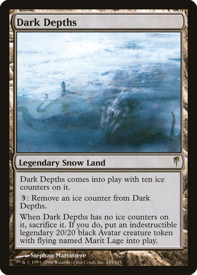 Dark Depths CSP-145 Coldsnap Magic card