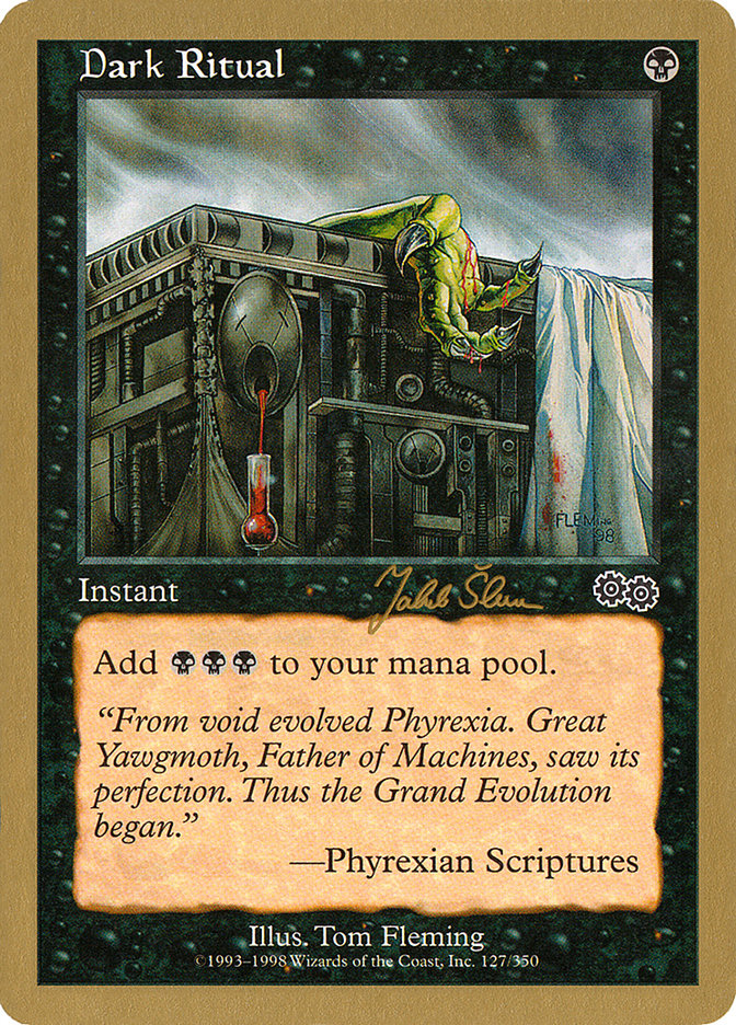 Dark Ritual WC99-JS127 World Championship Decks 1999 Magic card