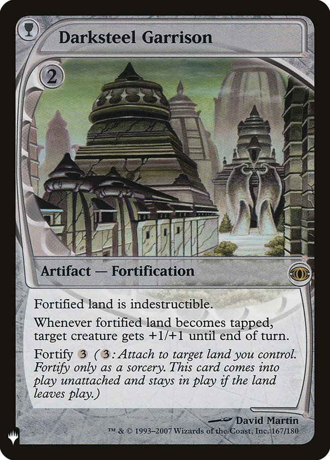 Darksteel Garrison PLST-FUT-167 The List Magic card