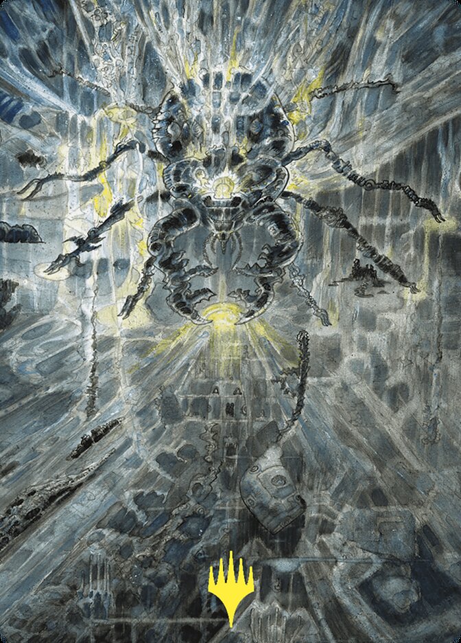 Darksteel Mutation // Darksteel Mutation ACMM-31 Commander Masters Art Series Magic card