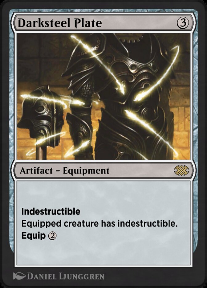 Darksteel Plate AA1-4 Arena Anthology 1 Magic card