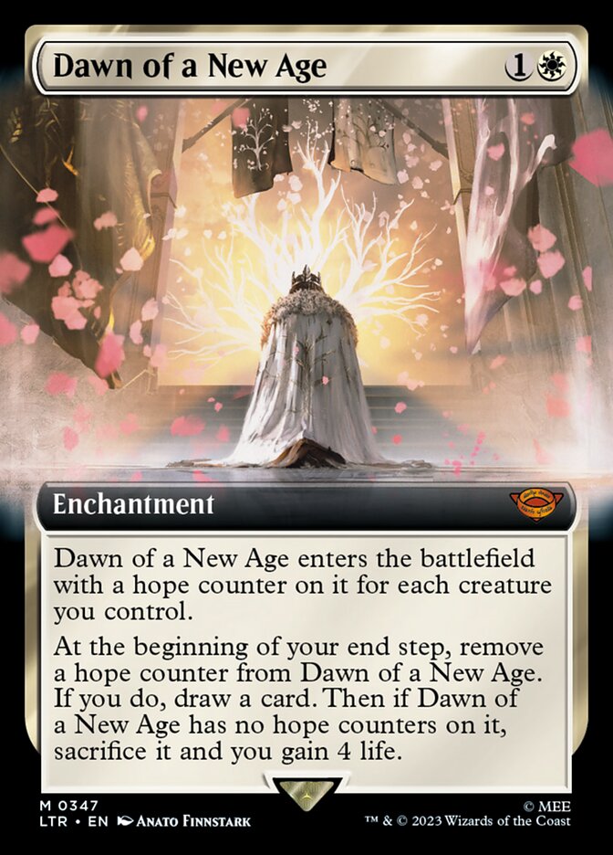 Dawn of a New Age LTR-347 The Lord of the Rings: Tales of Middle-earth Magic card