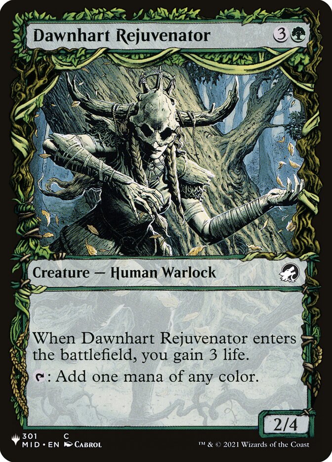 Dawnhart Rejuvenator PLST-MID-301 The List Magic card