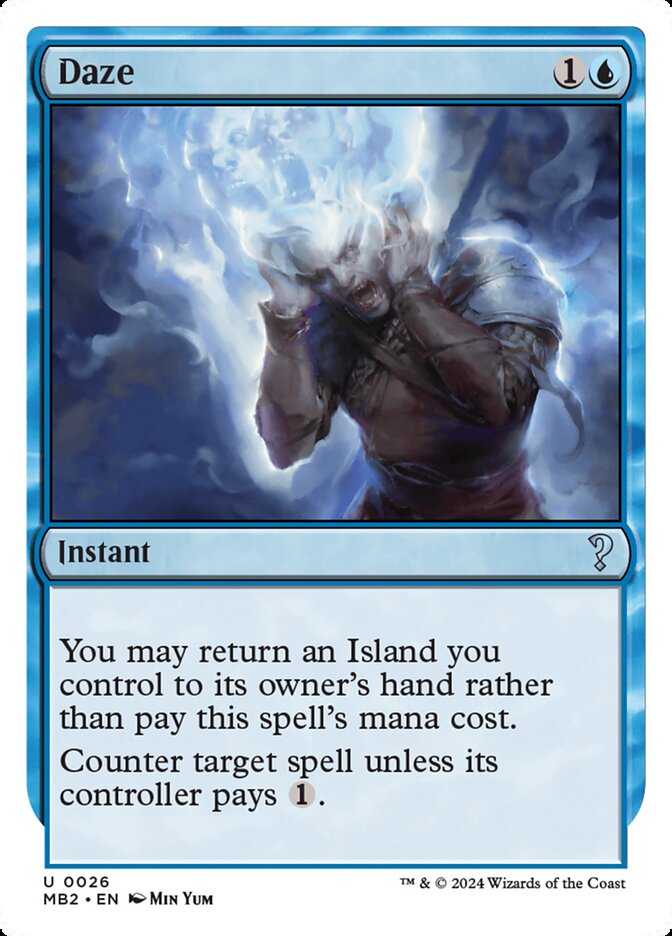 Daze MB2-26 Mystery Booster 2 Magic card