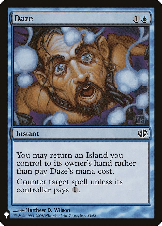 Daze PLST-DD2-23 The List Magic card