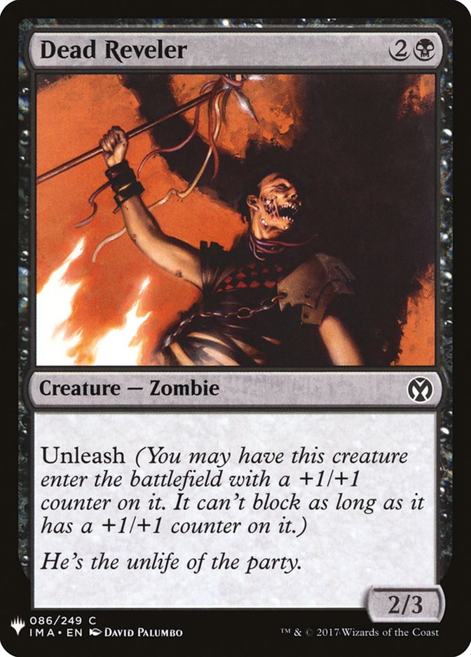 Dead Reveler PLST-IMA-86 The List Magic card
