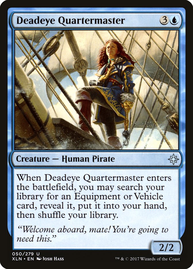 Deadeye Quartermaster XLN-50 Ixalan Magic card