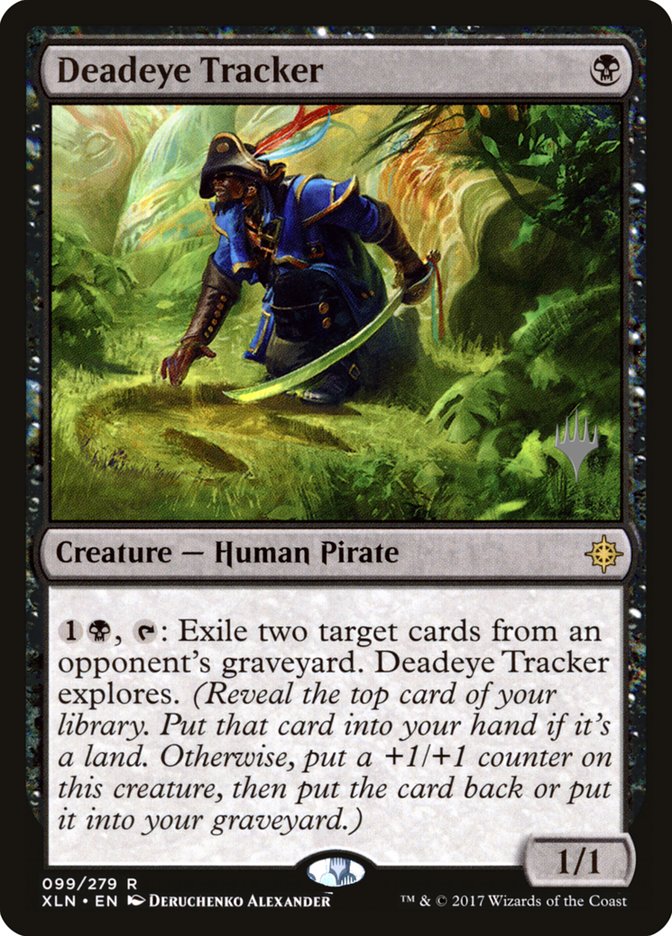 Deadeye Tracker PXLN-99P Ixalan Promos Magic card