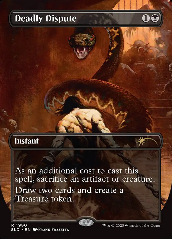 Deadly Dispute SLD-1980 Secret Lair Drop Magic card