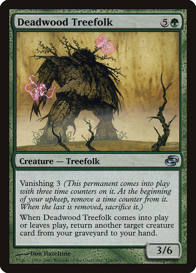 Deadwood Treefolk PLC-126 Planar Chaos Magic card