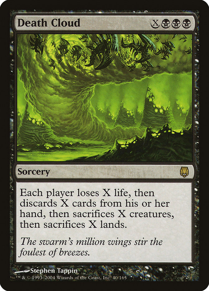 Death Cloud DST-40 Darksteel Magic card
