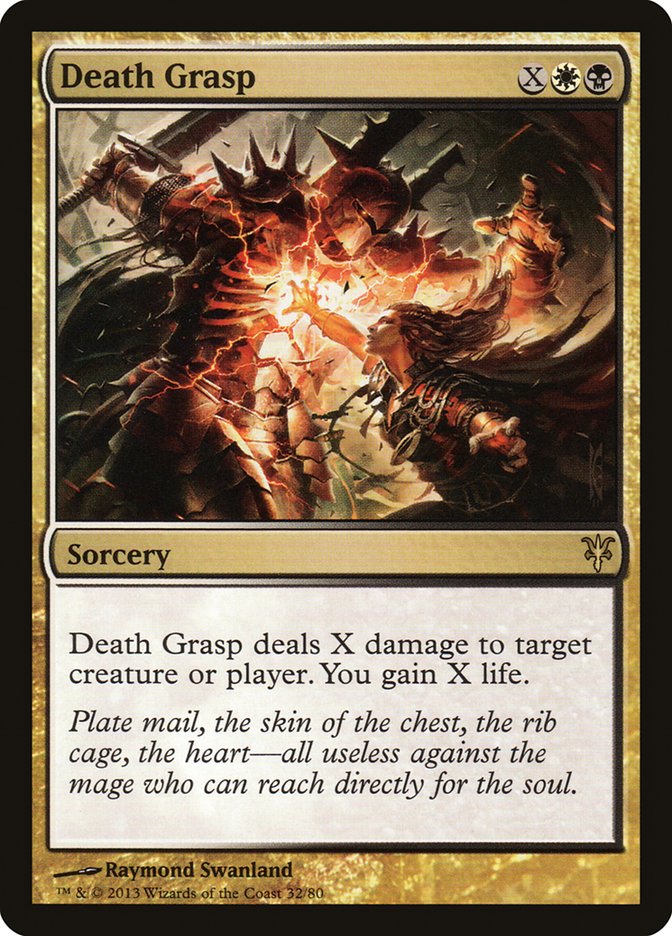 Death Grasp DDK-32 Duel Decks: Sorin vs. Tibalt Magic card