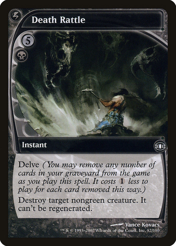 Death Rattle FUT-82 Future Sight Magic card