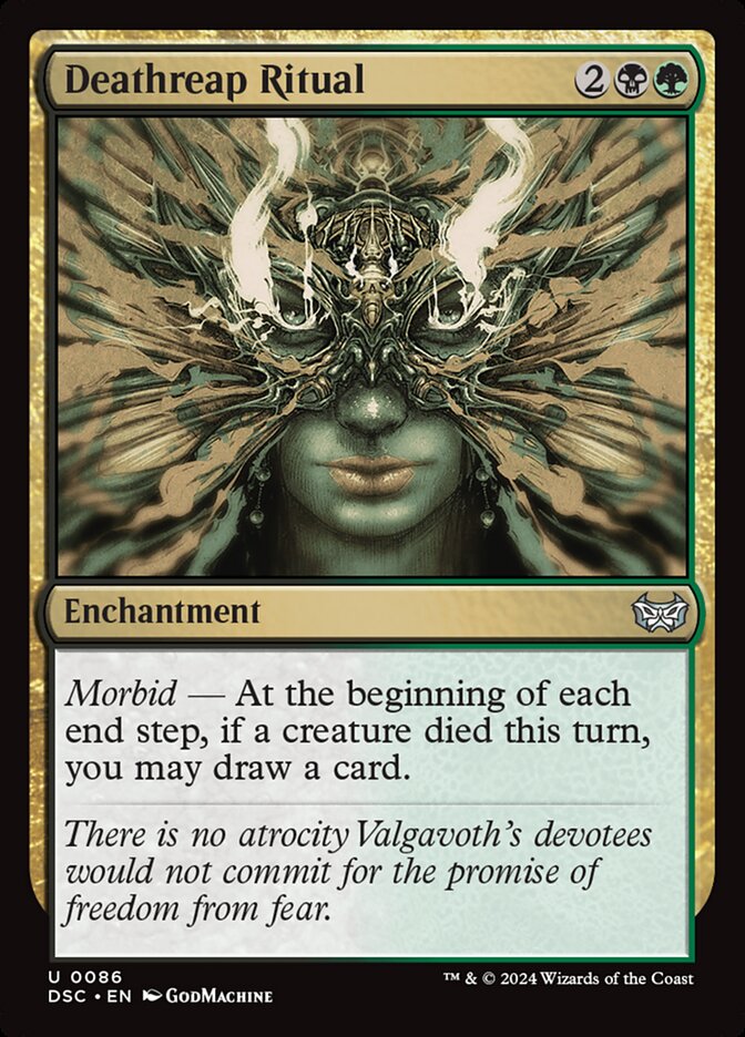 Deathreap Ritual DSC-86 Duskmourn: House of Horror Commander Magic card
