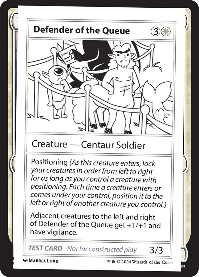 Defender of the Queue MB2-512 Mystery Booster 2 Magic card
