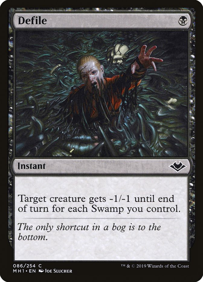 Defile MH1-86 Modern Horizons Magic card