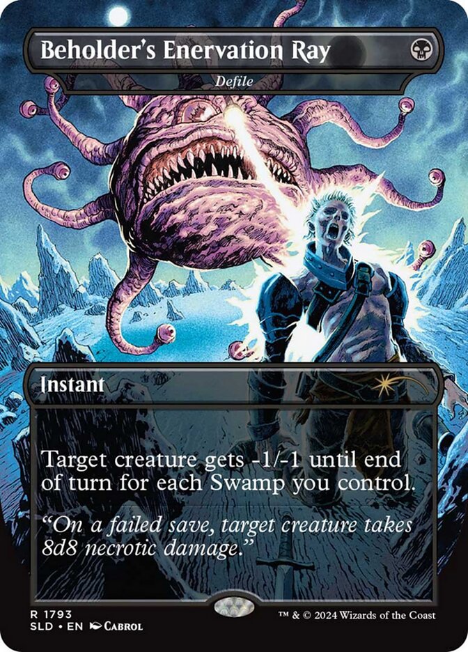 Defile SLD-1793 Secret Lair Drop Magic card