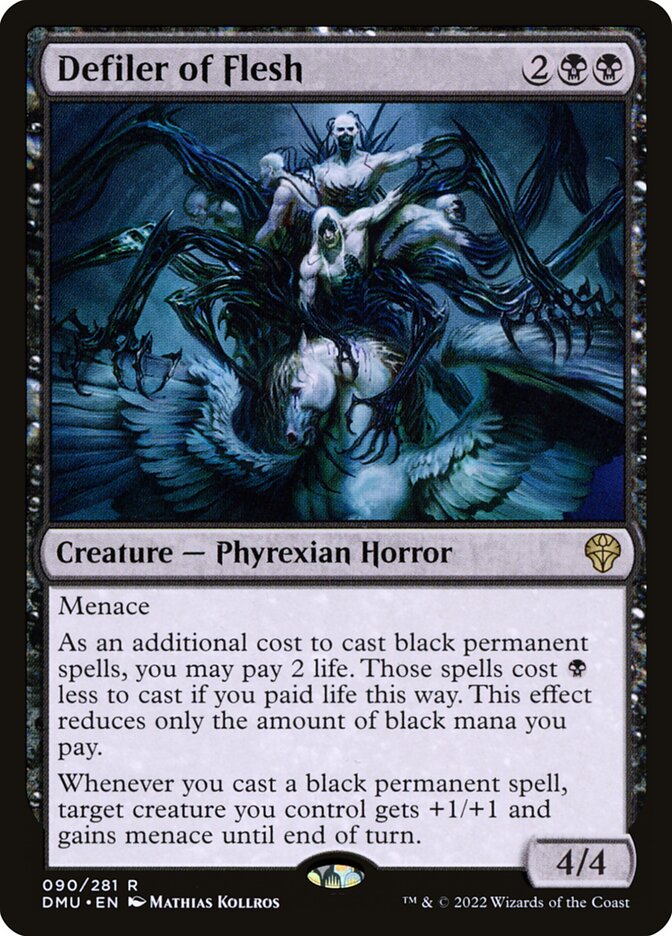Defiler of Flesh DMU-90 Dominaria United Magic card