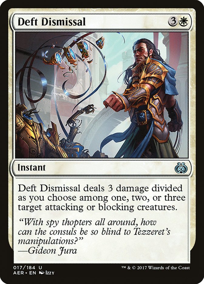 Deft Dismissal AER-17 Aether Revolt Magic card