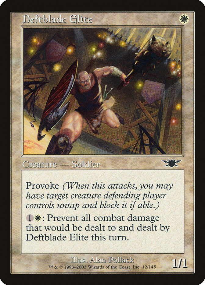 Deftblade Elite LGN-12 Legions Magic card