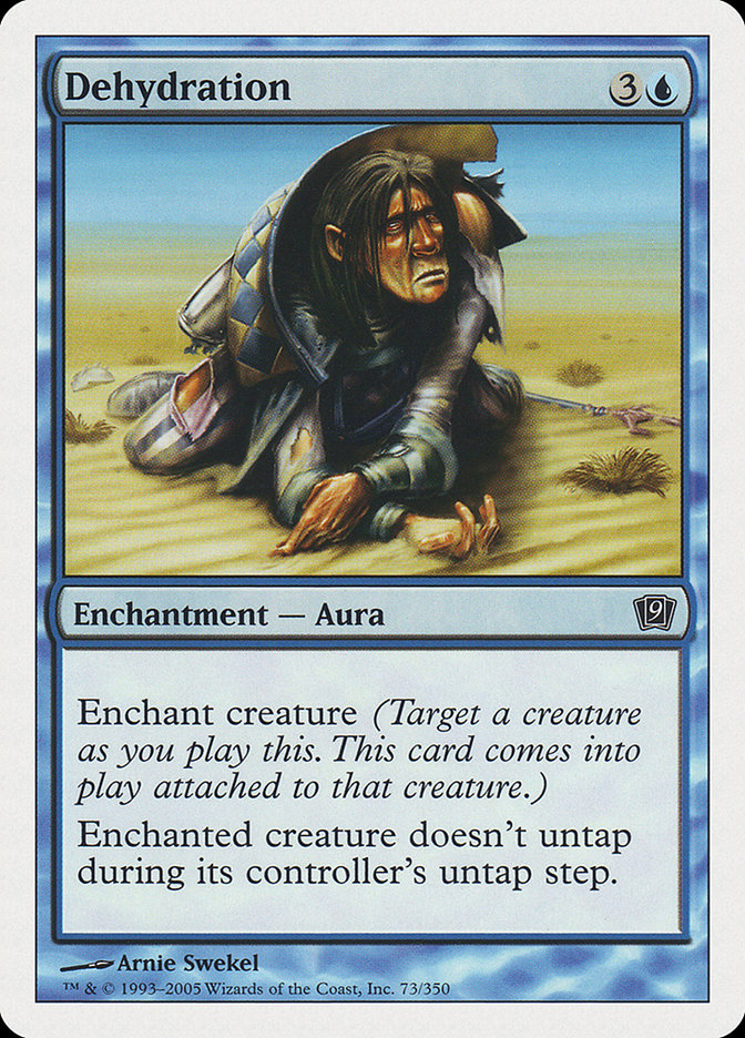 Dehydration 9ED-73 Ninth Edition Magic card