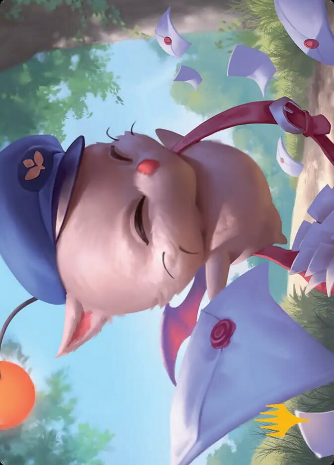 Delivery Moogle // Delivery Moogle AFIN-1 Final Fantasy Art Series Magic card