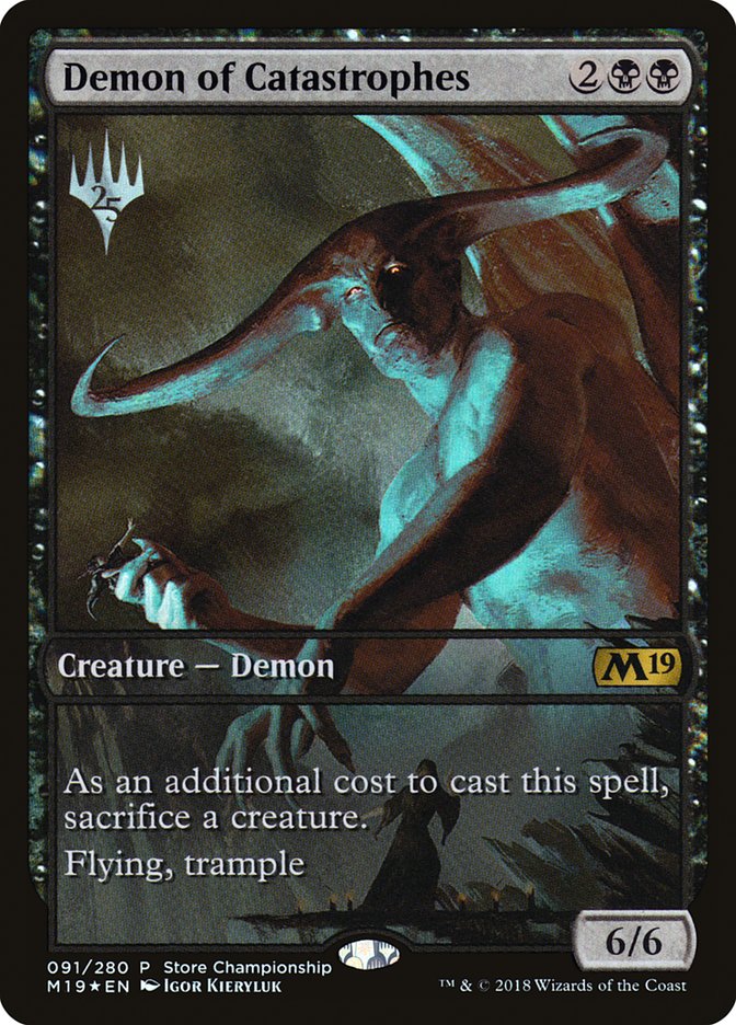 Demon of Catastrophes PM19-91 Core Set 2019 Promos Magic card